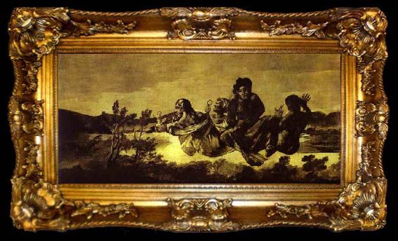 framed  Francisco de goya y Lucientes Atropos, ta009-2